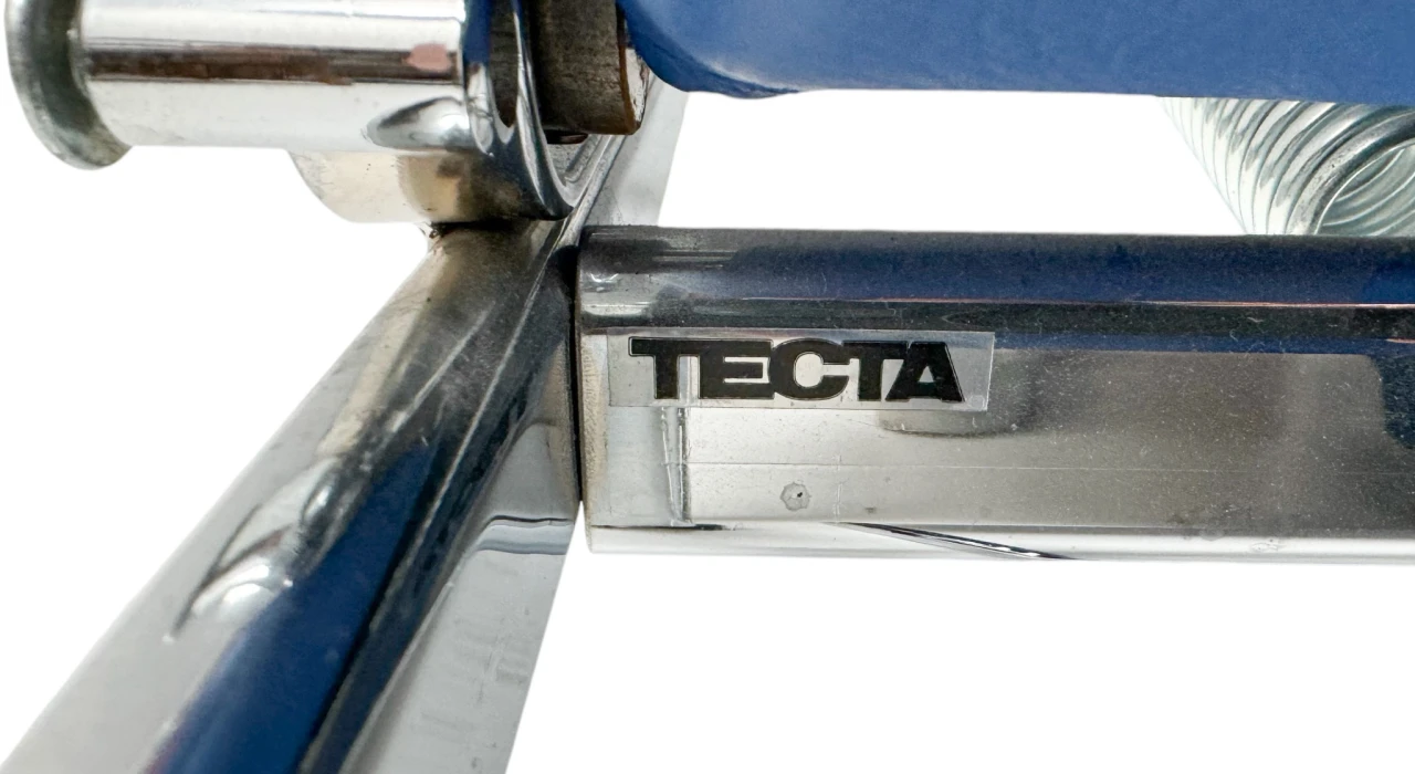 Pair of Grand Repos Lounge Chairs with Stools by Jean Prouvé Tecta , 1980s